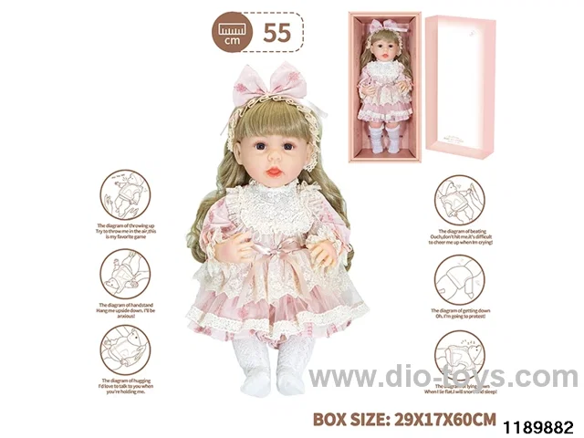 22 inch newborn simulation doll set