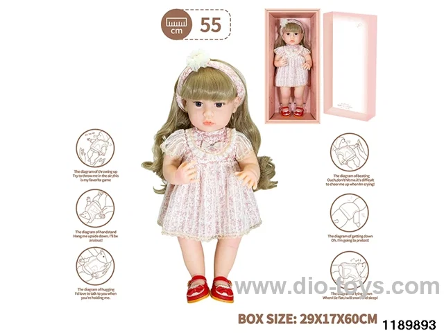 22 inch newborn simulation doll set