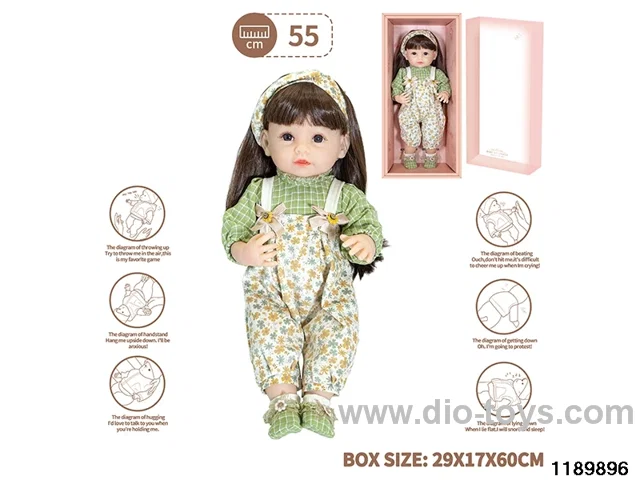 22 inch newborn simulation doll set