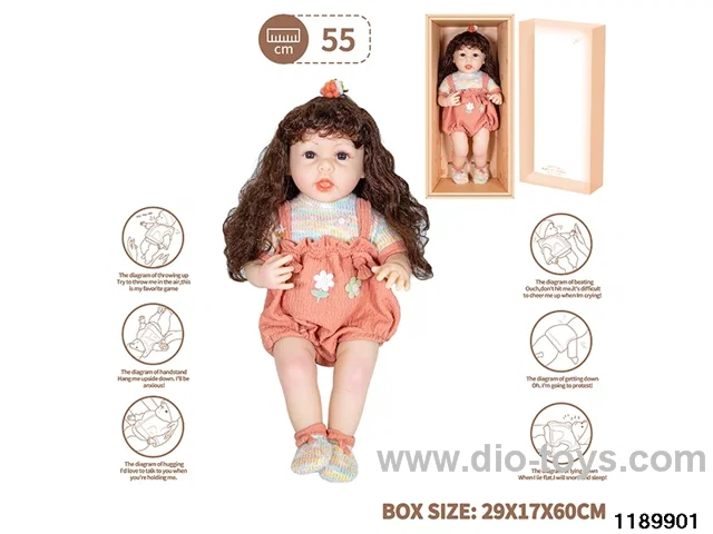 22 inch newborn simulation doll set
