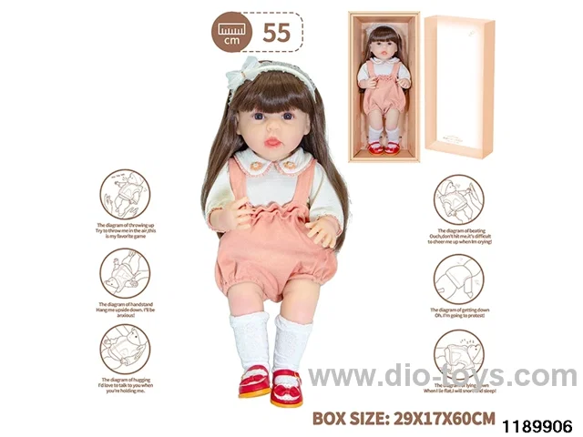 22 inch newborn simulation doll set
