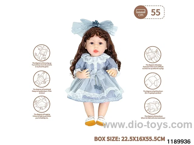 22 inch newborn simulation doll set