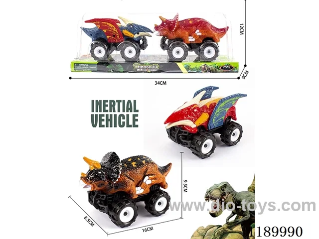 Inertia Off-Road Pteranodon Vehicle + Inertia Off-Road Triceratops Vehicle