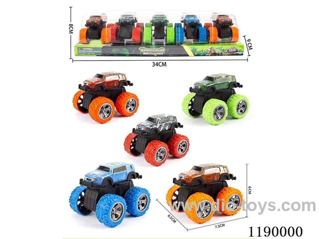 Pull Back Bigfoot Climbing Alloy Vehicle