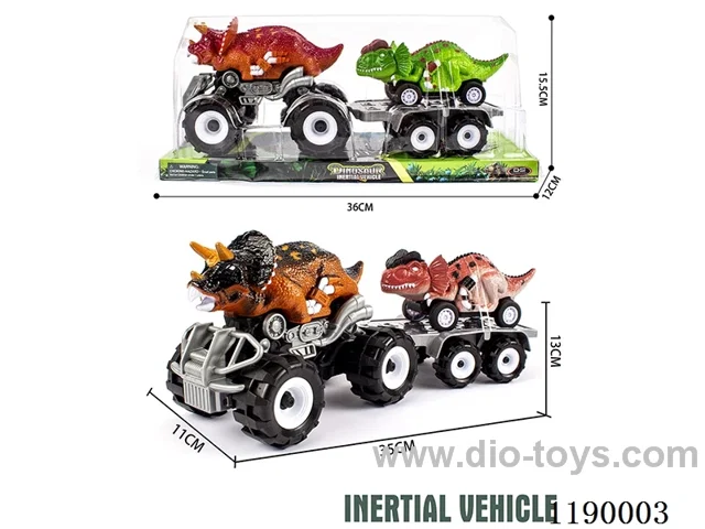 inertia bigfoot triceratops vehicle tow inertia flatland double crown dragon vehicle