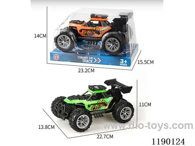 Inertia single skeleton vacuum wheel buggy