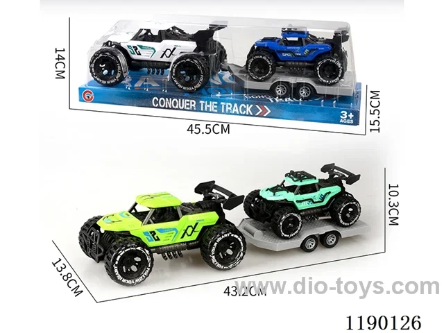Inertia two-seater skeleton buggy trailer inertia vehicle