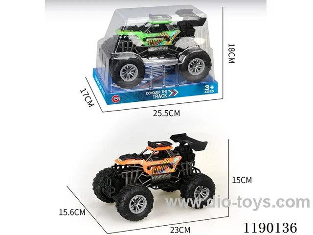 Inertia single skeleton vacuum wheel buggy
