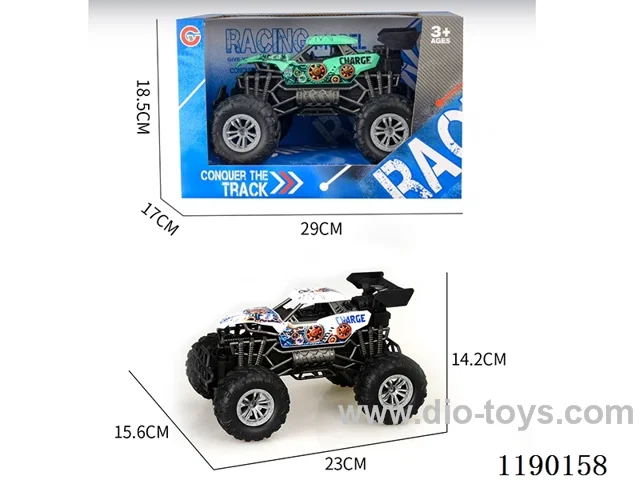 Inertia single-seat skeleton vacuum wheel buggy