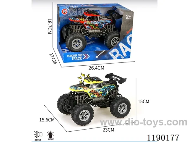 Light and sound inertia two-seater skeleton vacuum wheel buggy