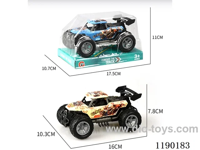 Inertia two-seater skeleton pack-in-wheel buggy