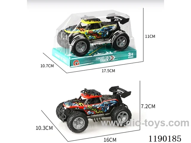 Inertia two-seater skeleton pack-in-wheel buggy