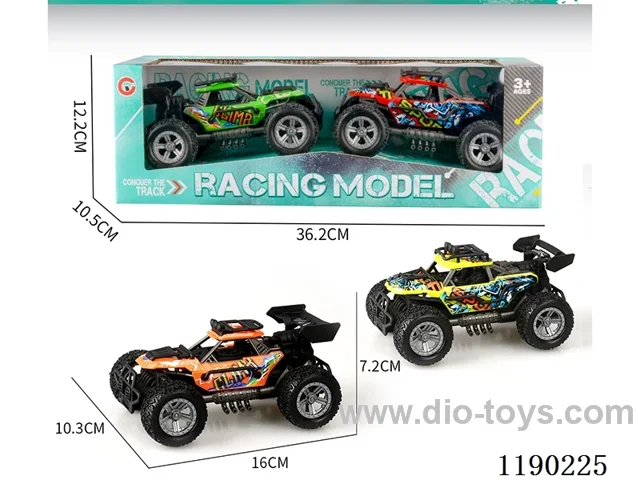 Inertia Buggy with 2 Inertia Skeleton and Filler Wheels
