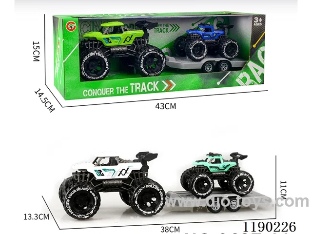 Inertia two-seater skeleton buggy trailer inertia vehicle