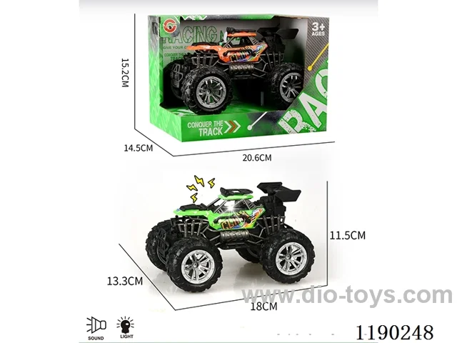 Light and sound inertia single-seater skeleton vacuum wheel buggy