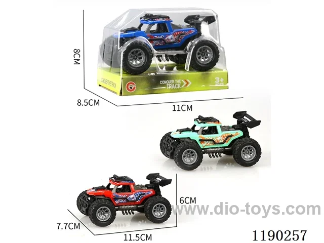Inertia two-seater skeleton pack-in-wheel buggy