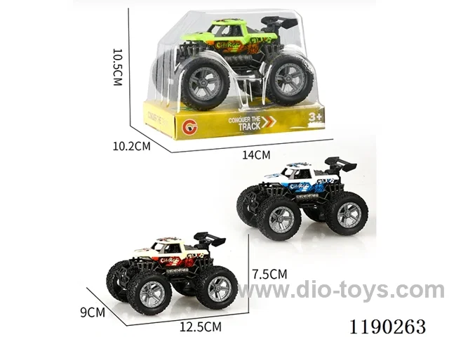 Inertia two-seater skeleton pack-in-wheel buggy