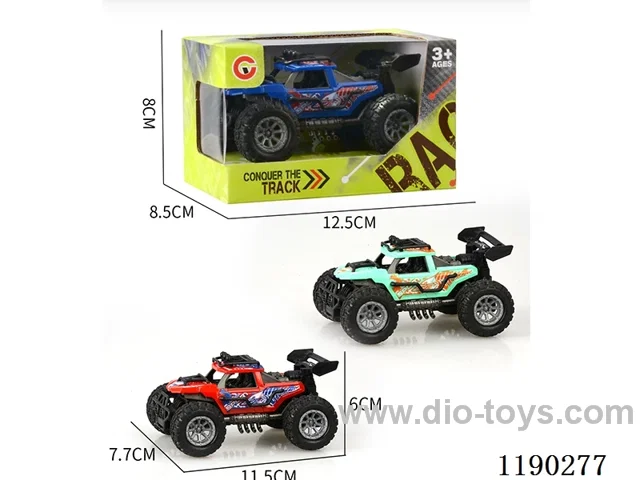 Inertia two-seater skeleton pack-in-wheel buggy