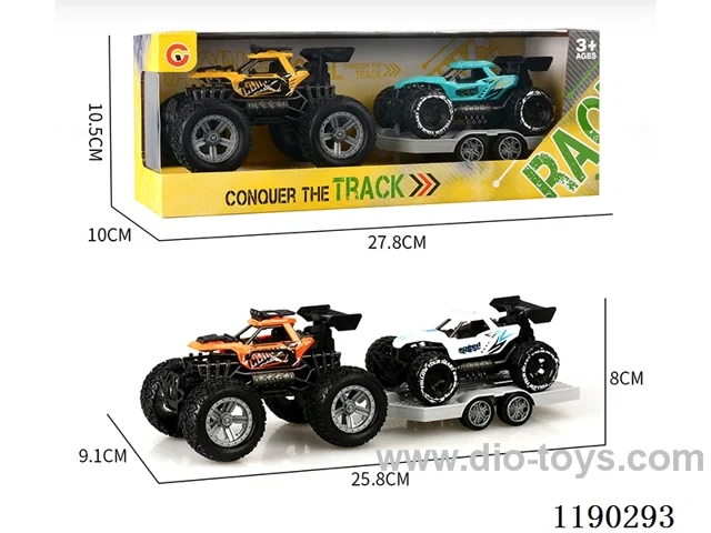 Inertia Skeleton Buggy Trailer Inertia Vehicle with Filler Wheels