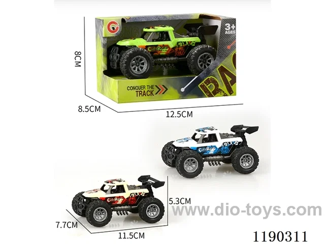Inertia two-seater skeleton pack-in-wheel buggy