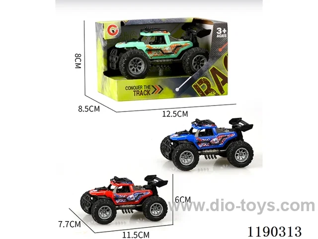 Inertia two-seater skeleton pack-in-wheel buggy