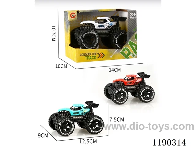Inertia single-seat skeleton buggy