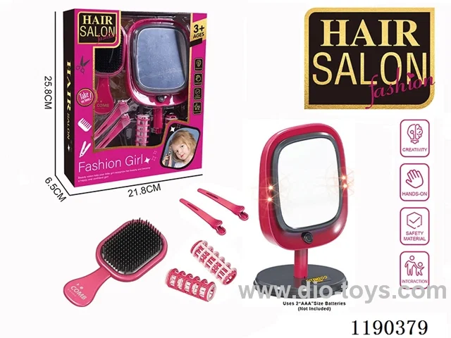 Electric Hairdressing Simulation Set (7pcs with Mirror)