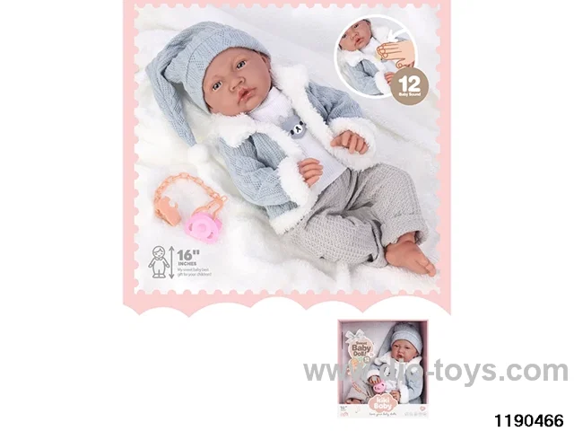 16 inch Cotton Body Doll with IC