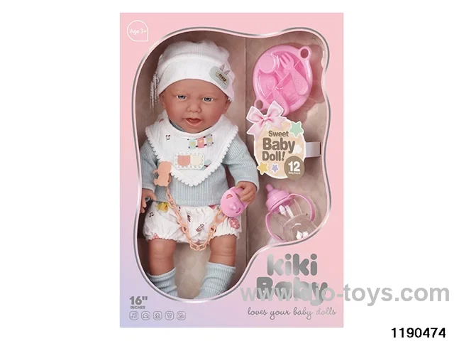 16 inch All Vinyl Doll Set with IC