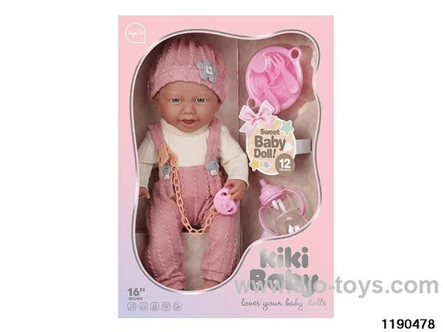 16 inch All Vinyl Doll Set with IC