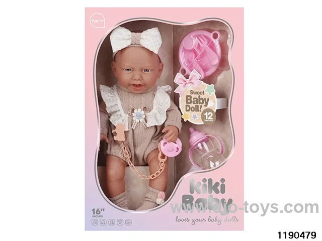 16 inch All Vinyl Doll Set with IC