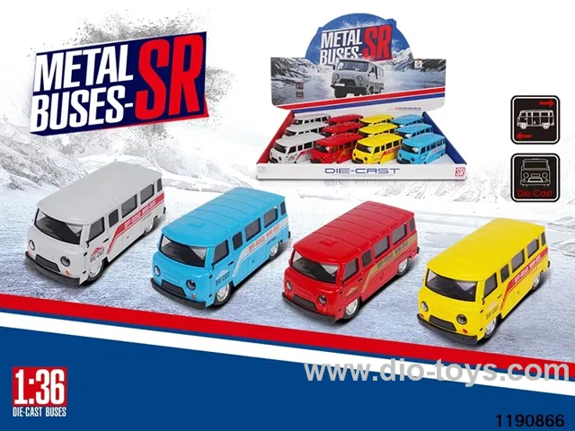 1:36 alloy pull back car