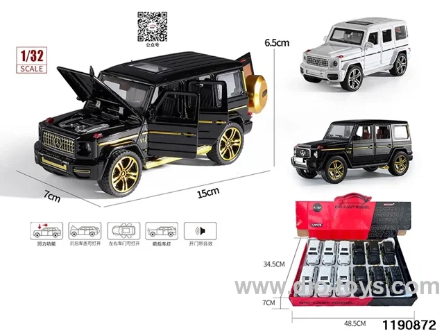 1:32 alloy pull back car