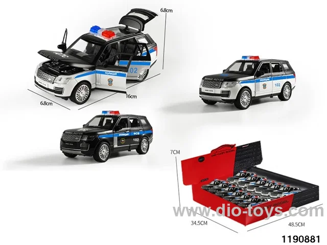 1:32 alloy pull back car