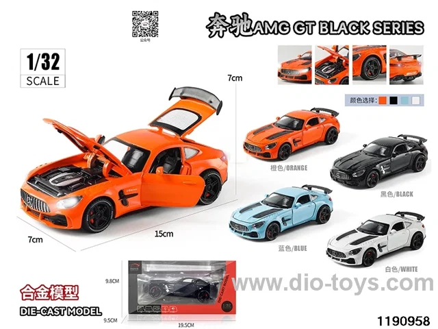 1:32 alloy pull back car