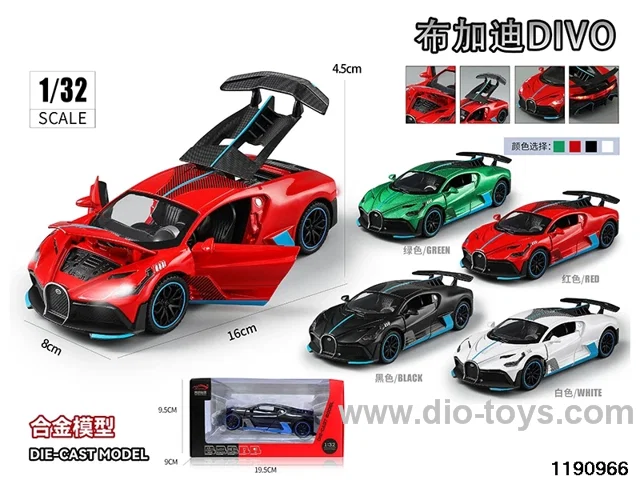 1:32 alloy pull back car