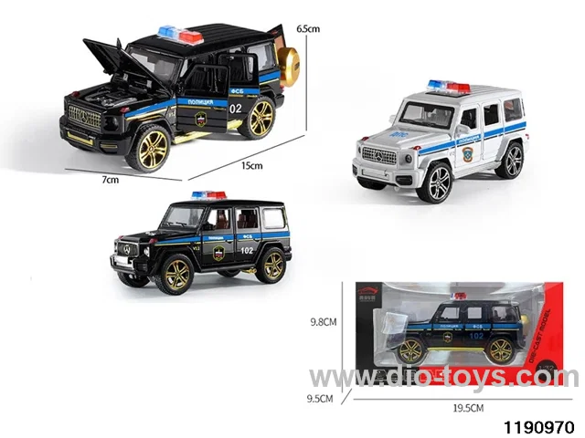 1:32 alloy pull back car