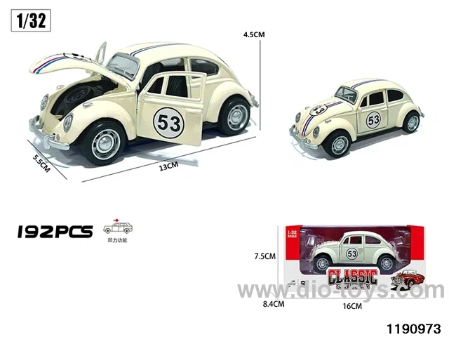 1:32 alloy pull back car