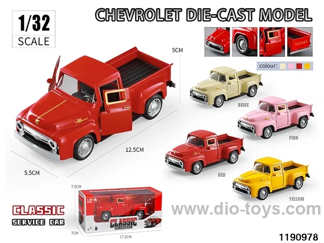 1:32 alloy pull back car