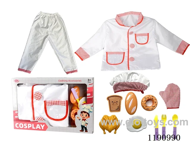 Cosplay chef set (color box)