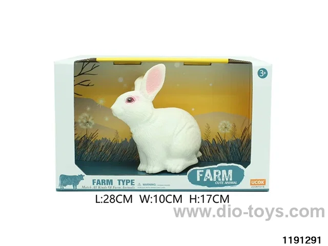 8 inch Enamelled Cotton Filled Animals