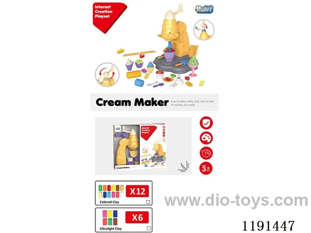 colored clay set