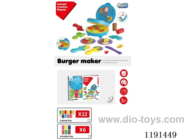 colored clay set