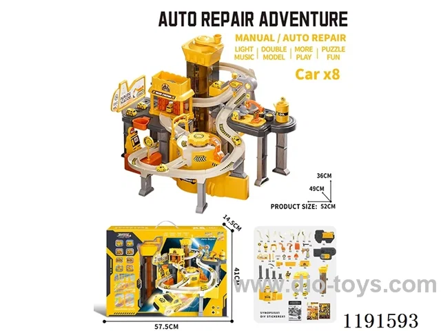 B/O Multi-functional car track W L/M not included 3*AA