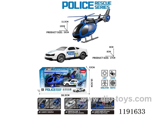 inertia helicopter W L/M included 3*AG13