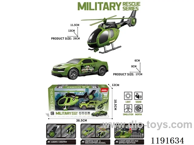 helicopter W L/M included 3*AG13