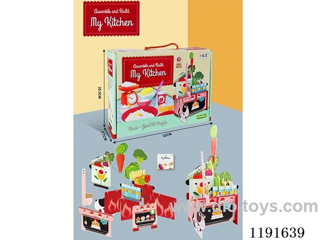 3D Kitchen Puzzle 14PCS