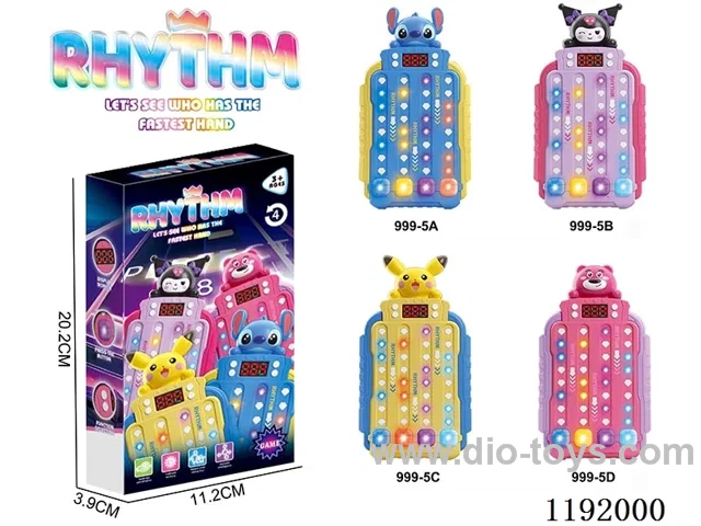 Rhythm Masters Blue/Purple/Yellow/Red Mixed/Single W L/M not included 3*AAA