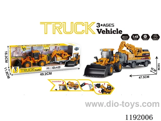 Inertia Engineering Bulldozer Trailer W L/M (includes 3*AG13)