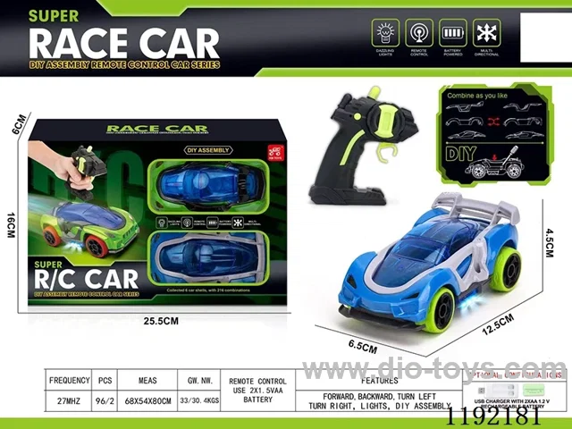 1：32 4ch rc car not included battery